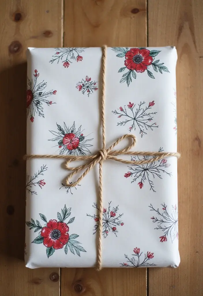 16 Easy Paper Crafts That Will Blow Your Mind (And Impress Your Friends!) - 4. Personalized Gift Wrap