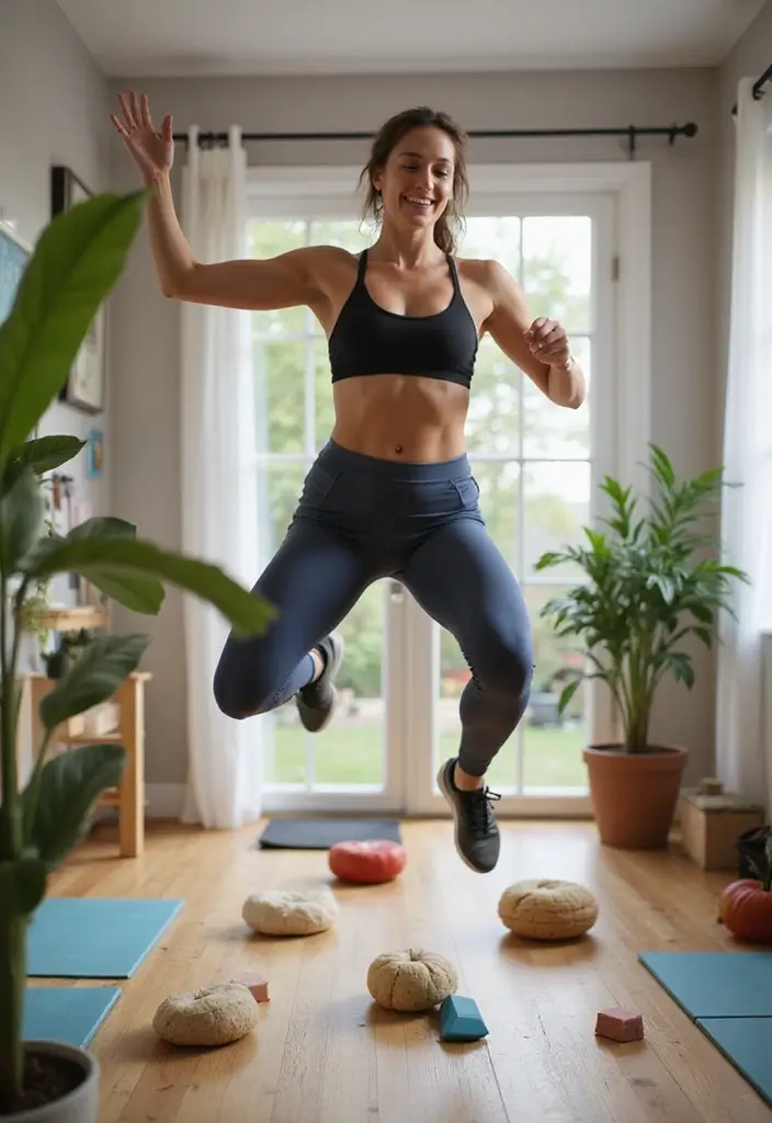 15 Home Workouts That Will Get You Fit Without Leaving the House (You’ll Love #10!) - 6. Mountain Climbers: Full-Body Cardio Challenge