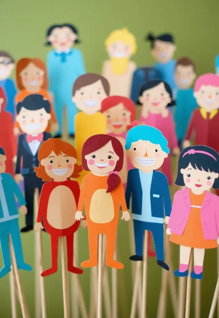 16 Easy Paper Crafts That Will Blow Your Mind (And Impress Your Friends!) - 12. Paper Puppets for Storytelling