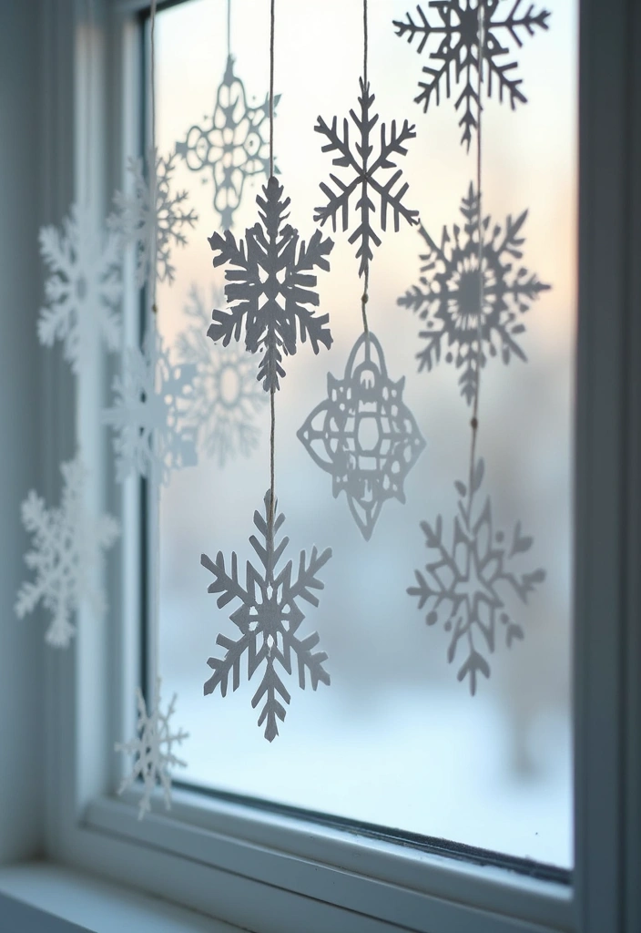 16 Easy Paper Crafts That Will Blow Your Mind (And Impress Your Friends!) - 8. DIY Paper Snowflakes