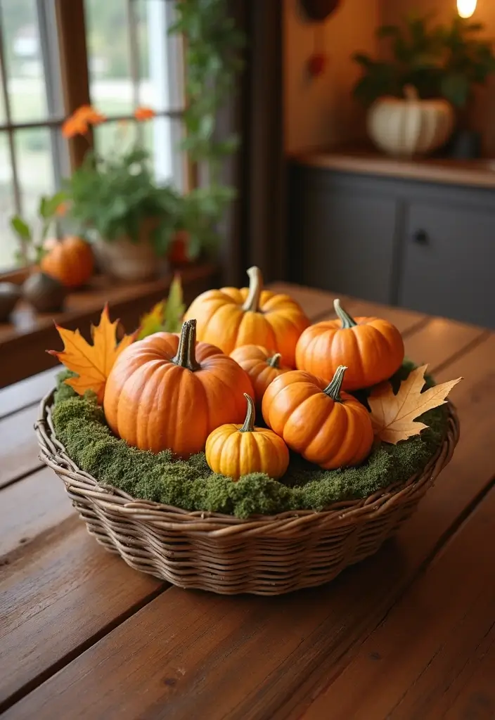 20 Creative DIY Halloween Decor Projects You Can Make for Under $20! - 2. Pumpkin Patch Table Centerpiece