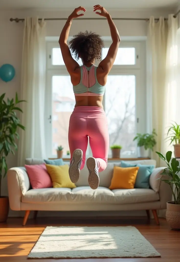 15 Home Workouts That Will Get You Fit Without Leaving the House (You’ll Love #10!) - 1. Jumping Jacks: A Classic Cardio Move