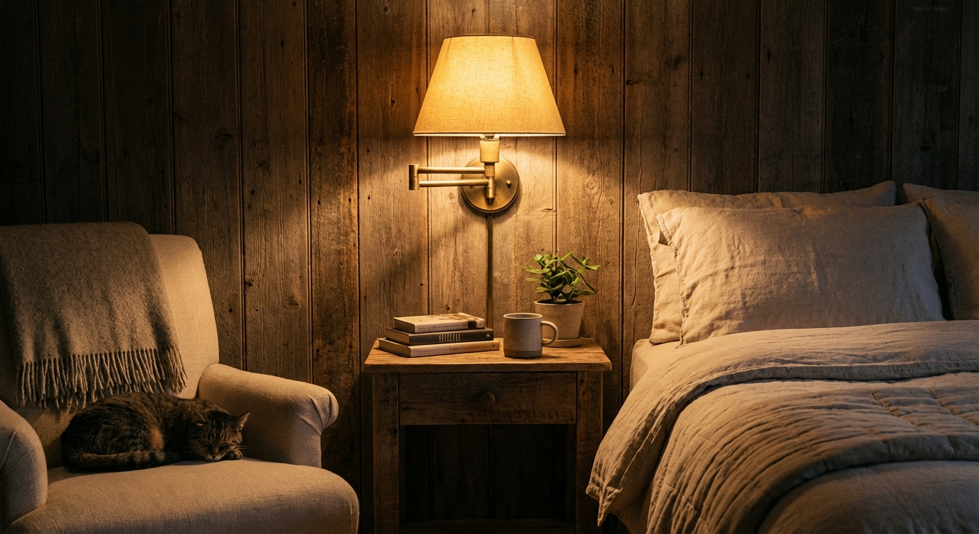 Battery-Operated Sconce Magic