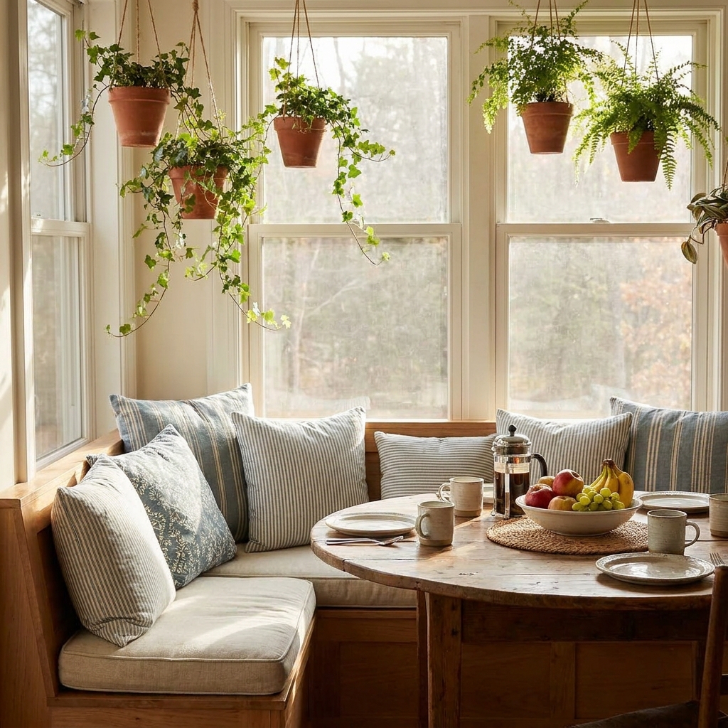 Cozy kitchen nook