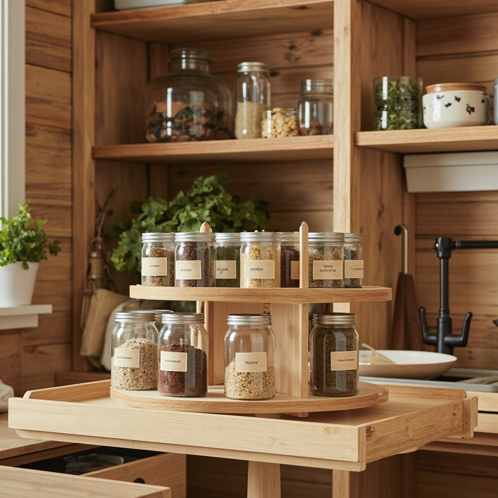 Pull out drawer organizer