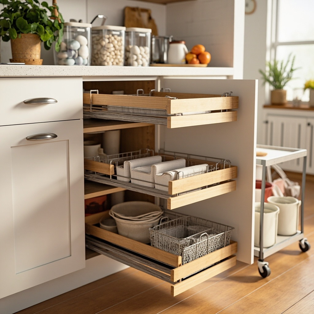 Bamboo drawer dividers