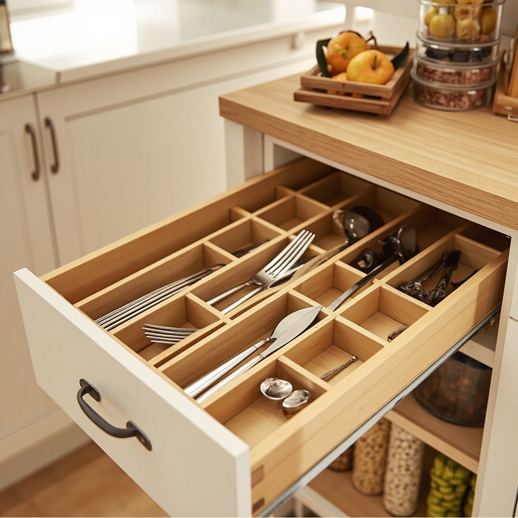 Under sink tension rod organizer