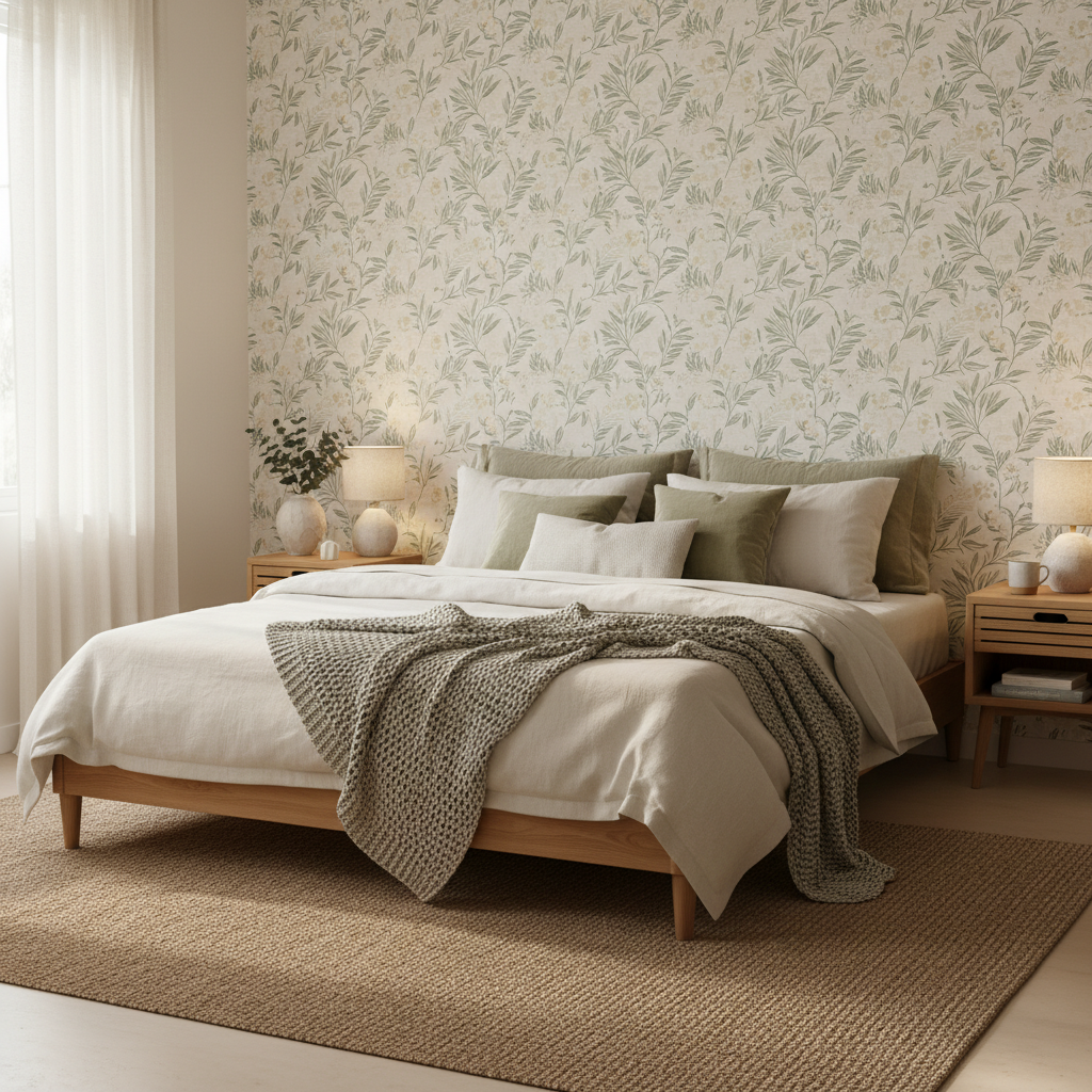 15 Stunning DIY Accent Wall Ideas That Cost Under $100 (Wait Until You See #6!) Peel-and-Stick Removable Wallpaper — Zero Commitment, Maximum Impact — diy accent wall ideas inspiration