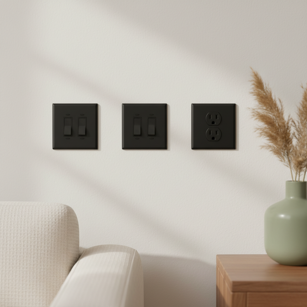 Replace All Your Switch Plates and Outlet Covers — budget-friendly diy home upgrades inspiration