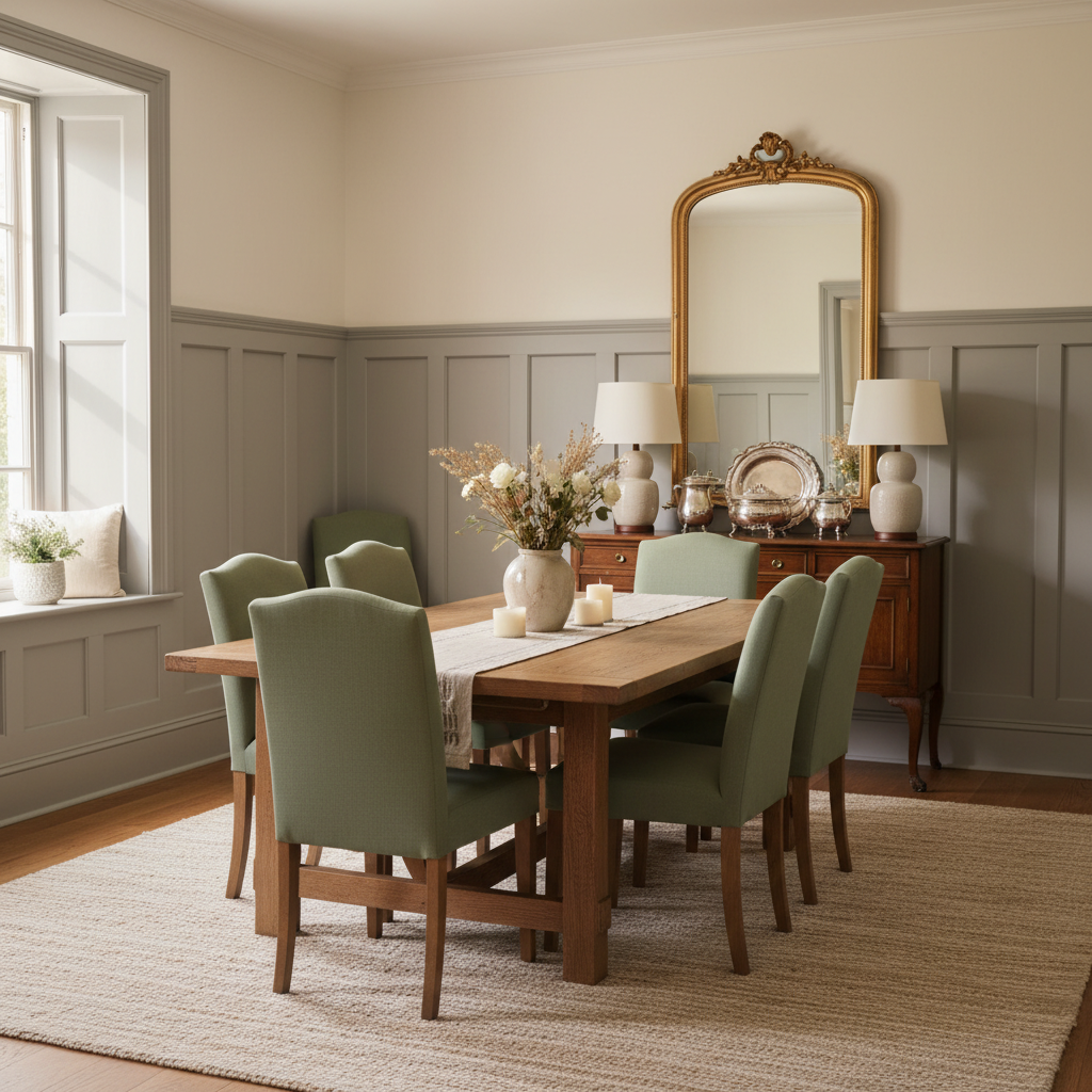 15 Stunning DIY Accent Wall Ideas That Cost Under $100 (Wait Until You See #6!) Wainscoting-Style Half Wall — The Editor's Pick — diy accent wall ideas inspiration