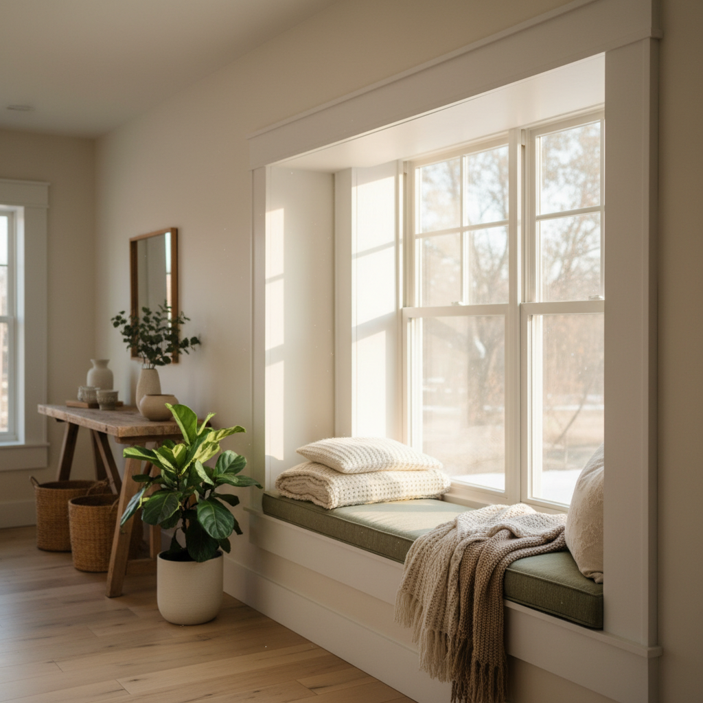 DIY Window Casing — Frame Your View — budget-friendly diy home upgrades inspiration