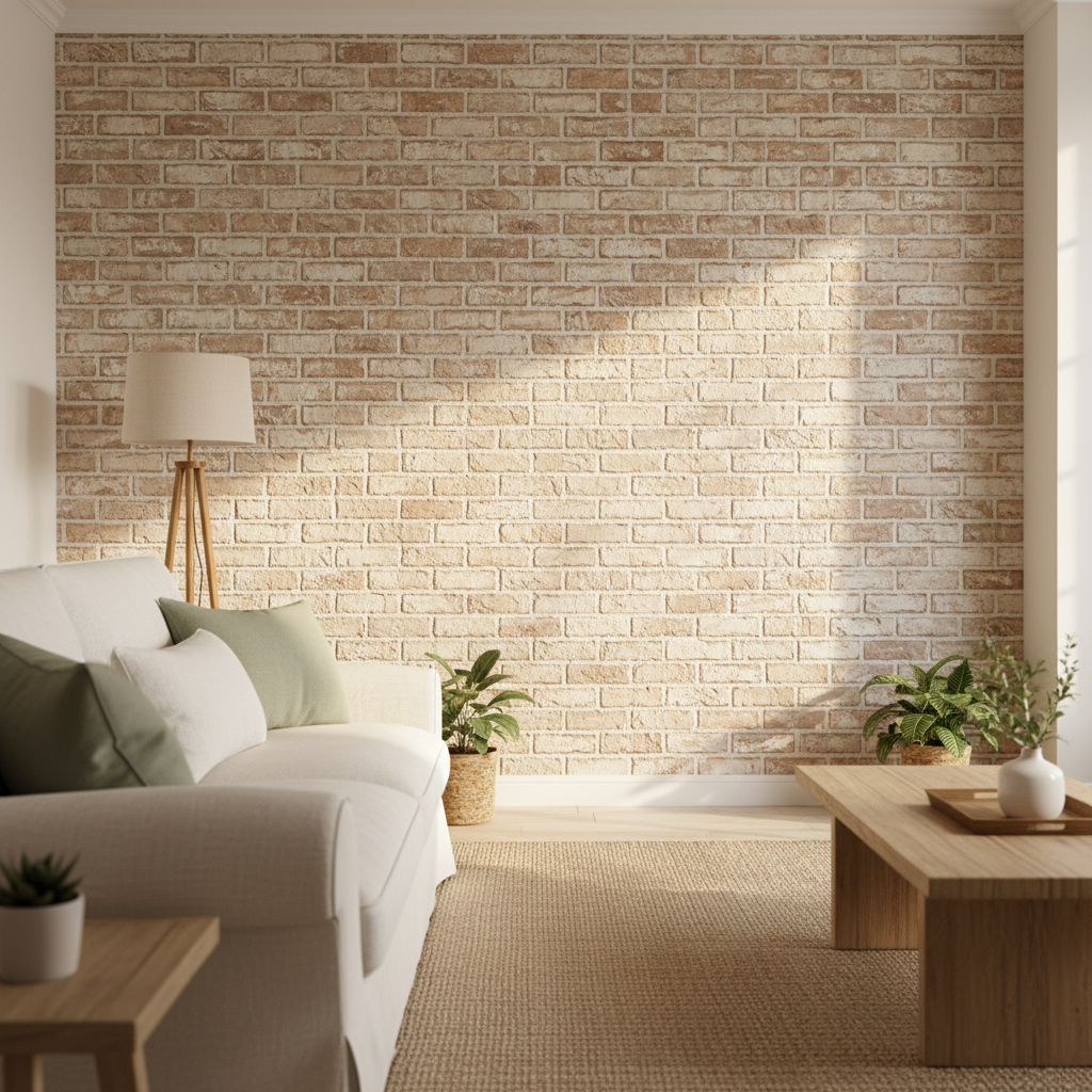 15 Stunning DIY Accent Wall Ideas That Cost Under $100 (Wait Until You See #6!) Faux Brick Veneer — Exposed Brick Without the Demolition — diy accent wall ideas inspiration