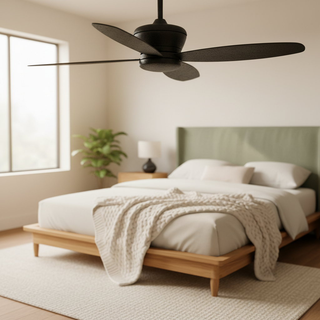 Spray-Paint Your Ceiling Fan — Don't Replace It — budget-friendly diy home upgrades inspiration