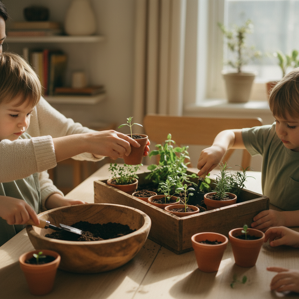 Teach Kids Sustainable Habits Early — sustainable home inspiration